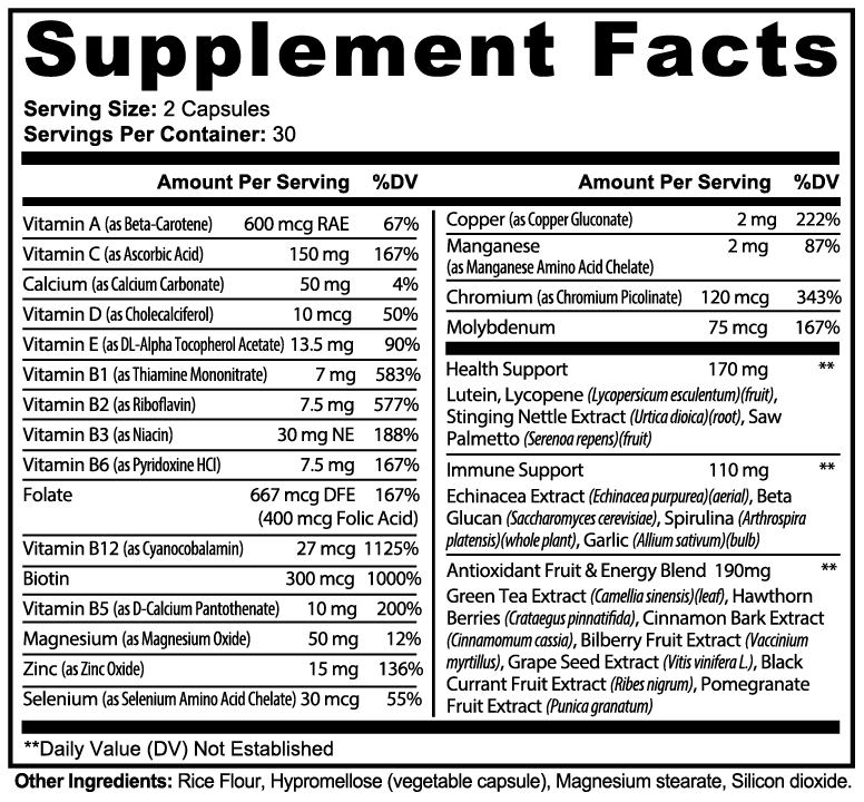 Complete Daily Multivitamin