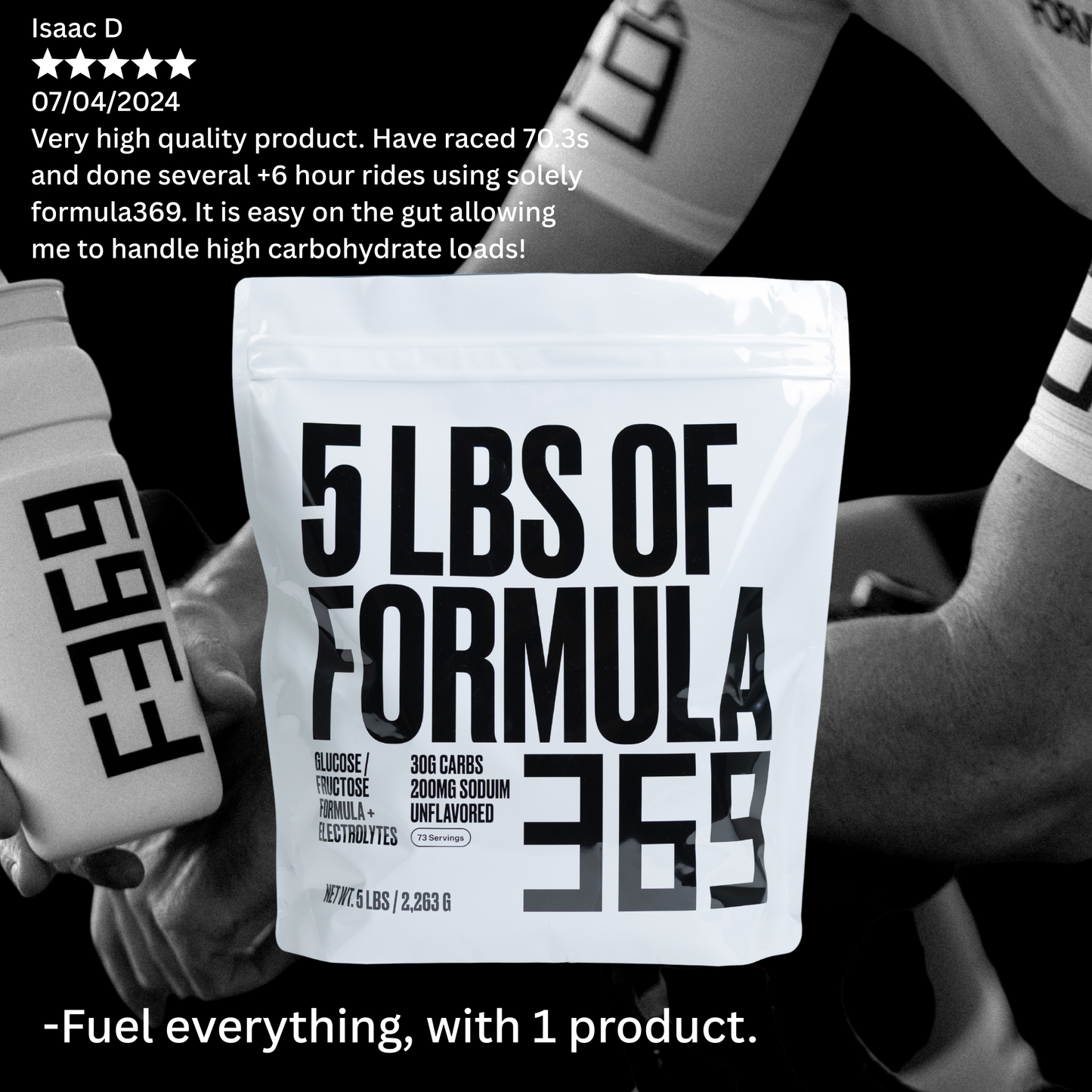 5 pounds, 73 servings - Formula 369 Endurance Fuel Drink Mix