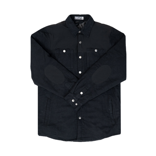 Flannel Jacket - Black on Black