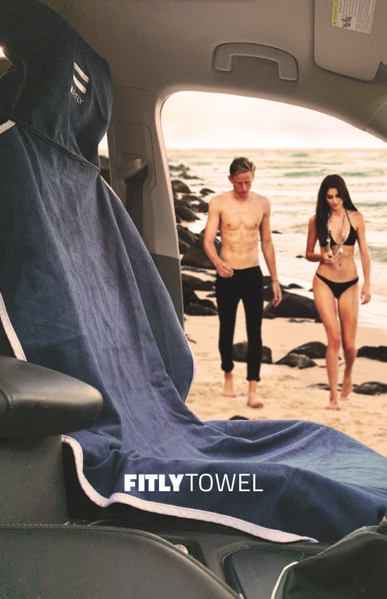 FITLY Towel - Innovative Seat Covers - White accents