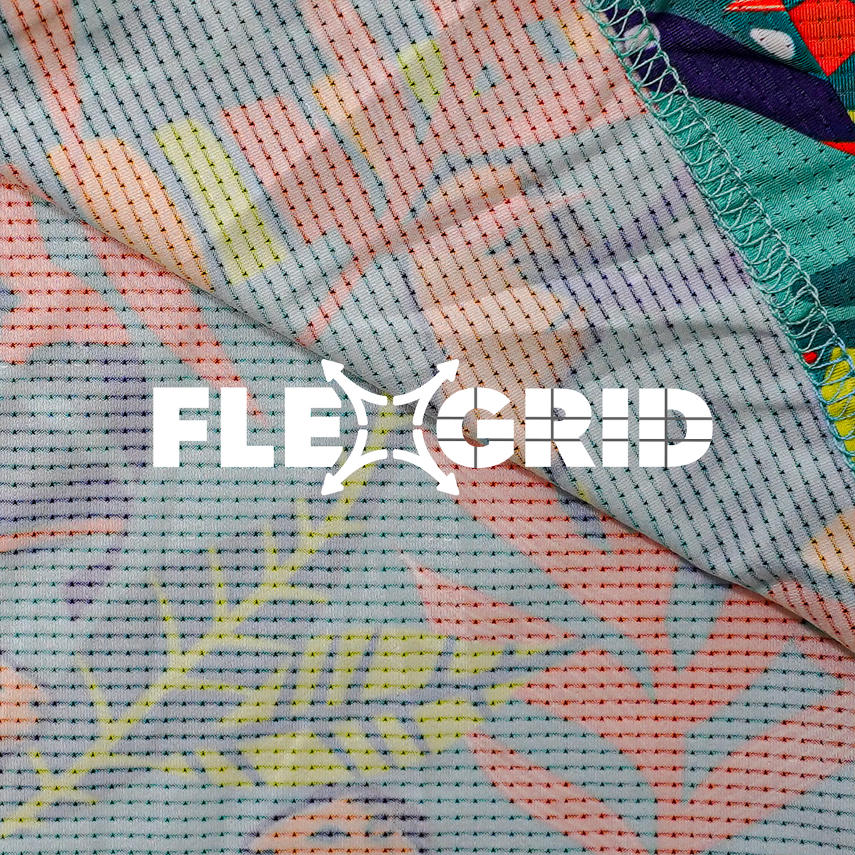 FlexGRID Button Up - Dirt Surfin' Floral