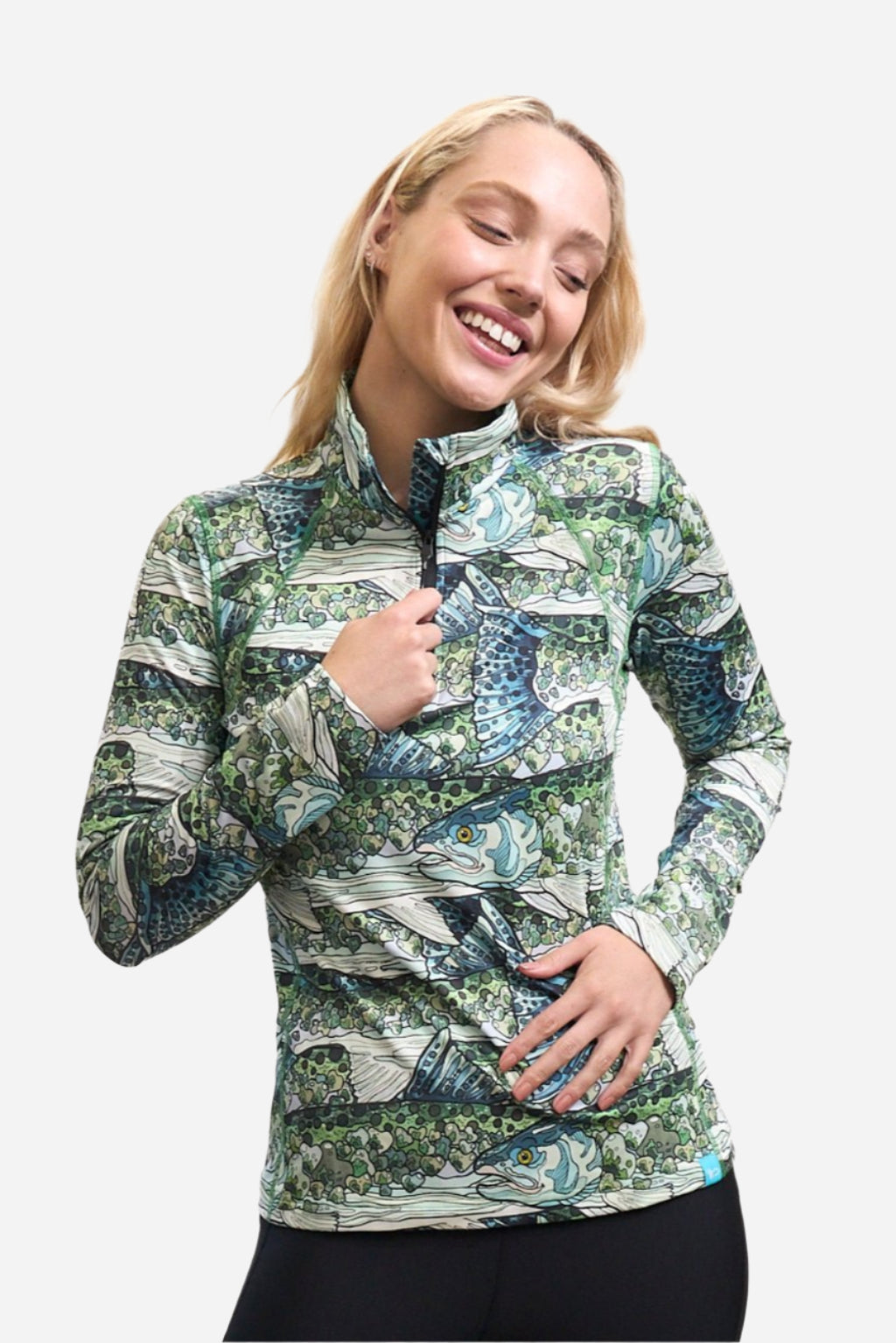 Steel My Heart Thermal 1/4 Zip Top