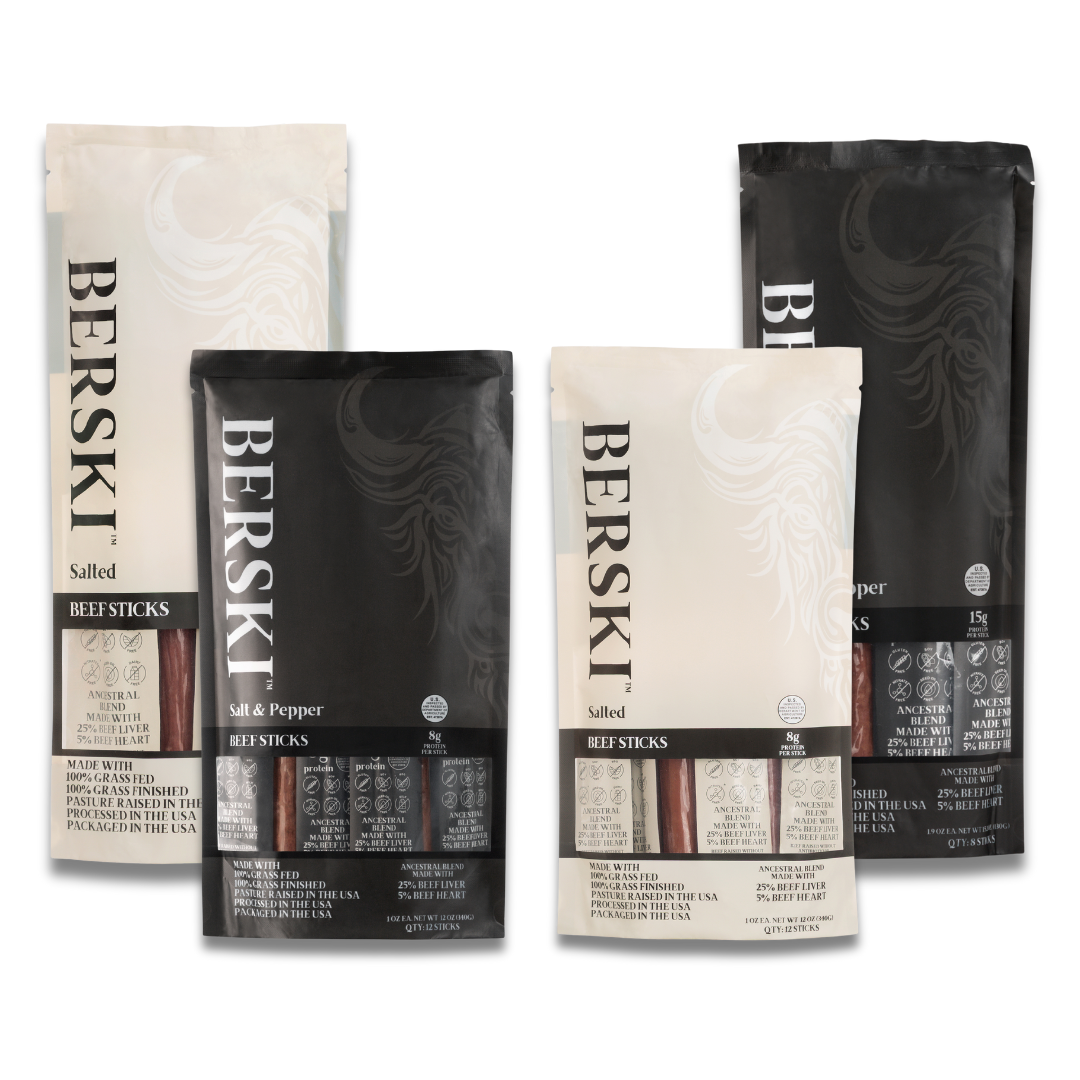 ULTIMATE BERSKI ANCESTRAL BEEF STICK BUNDLE