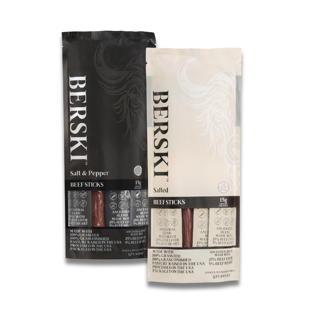 BERSKI 1.9oz Ancestral Beef Stick - BUNDLE