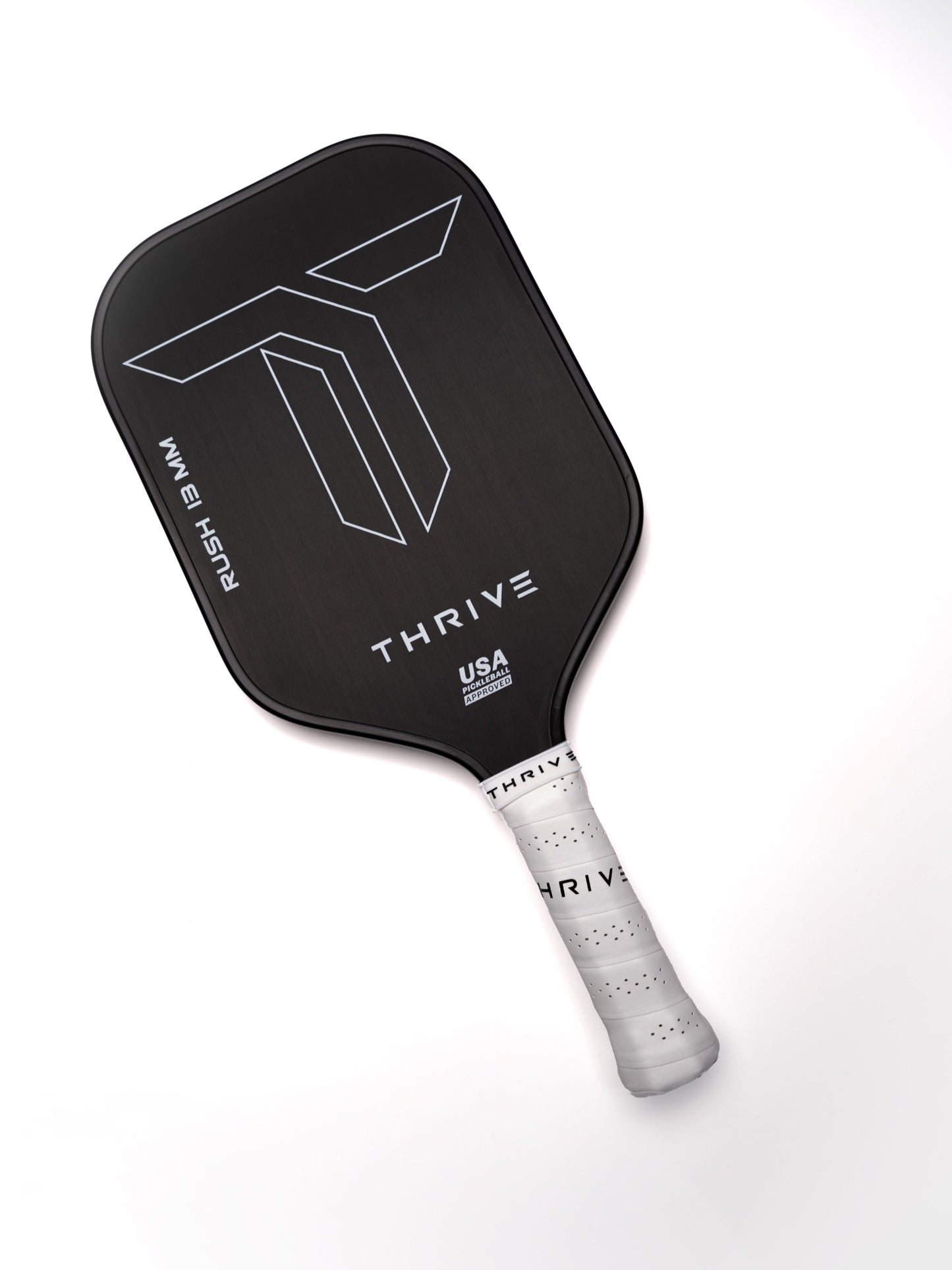 RUSH 13   Includes custom weight card, paddle cover, paddle eraser, and lead weights.