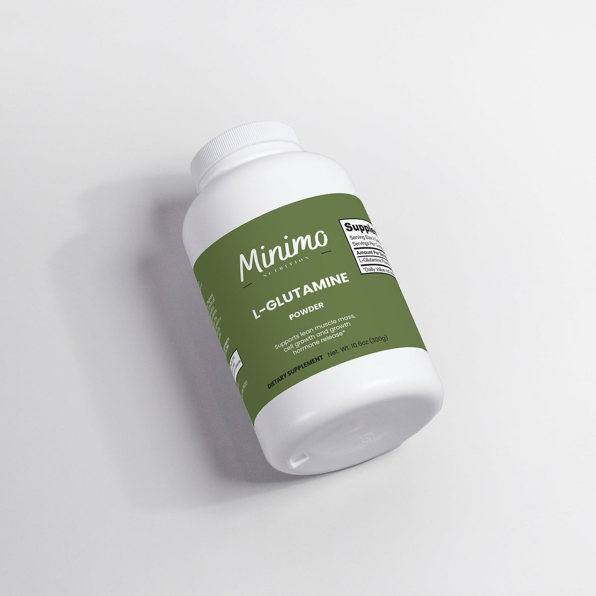 L-Glutamine Powder, 10.6 oz