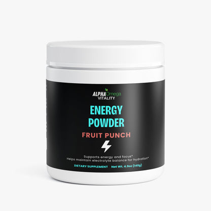 Energy Boost Drink Powder - Fruit Punch