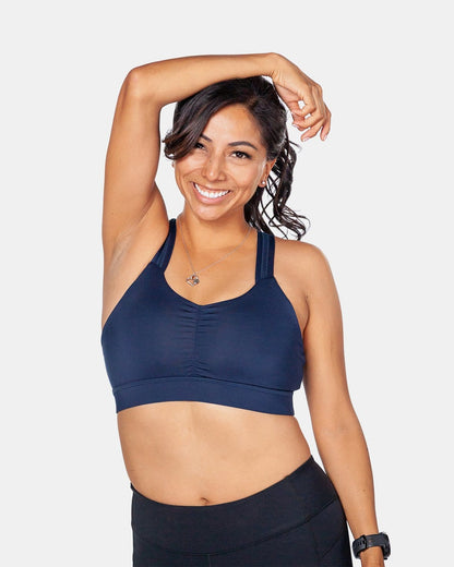 Y-Back Bra – Night Swim Navy