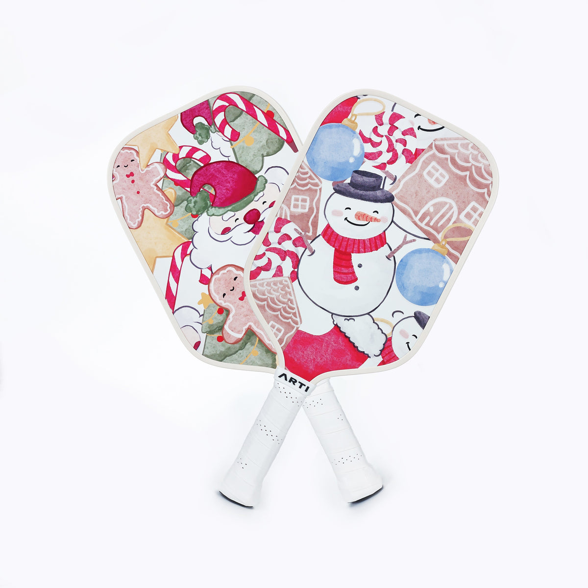 ARTI Fiberglass "Christmas Edition" Pickleball Paddle set
