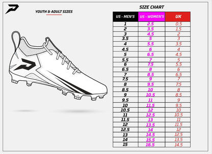 Knuckles the Echidna All Purpose Cleats - Quantum Energy by Phenom Elite