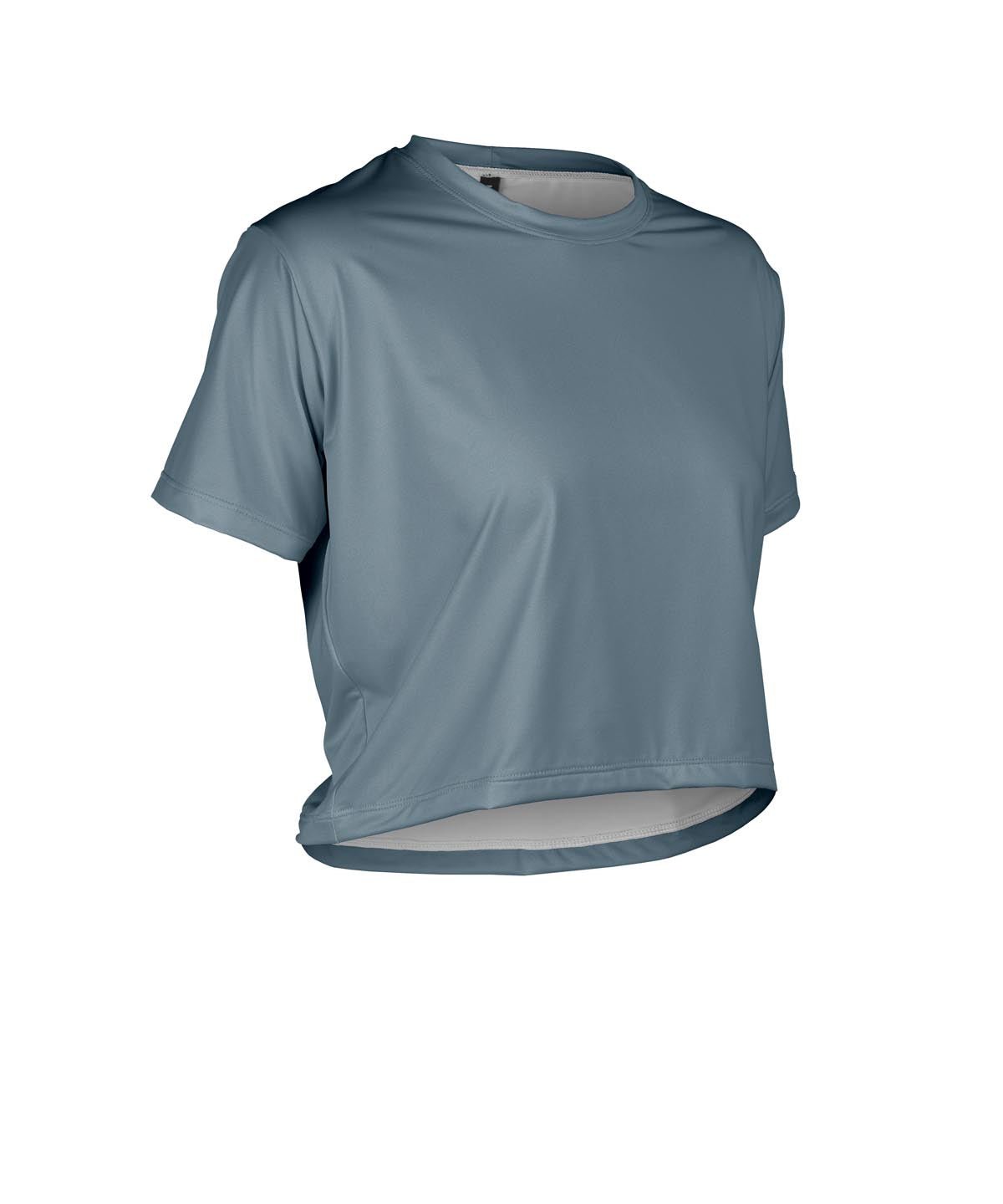 W. CROP TEE - SOLID