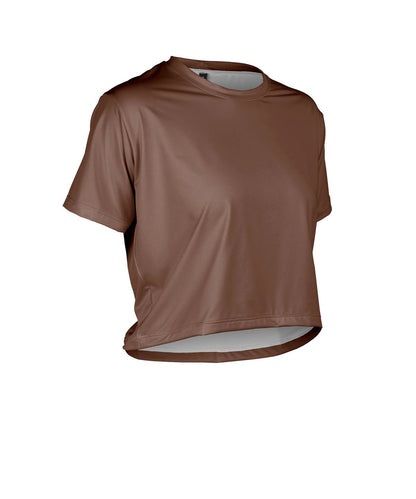 W. CROP TEE - SOLID