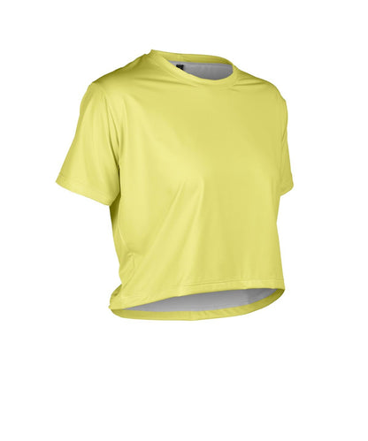 W. CROP TEE - SOLID
