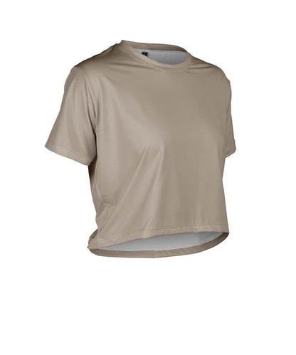 W. CROP TEE - SOLID