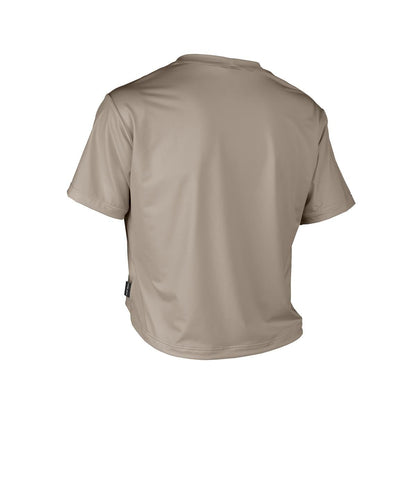 W. CROP TEE - SOLID