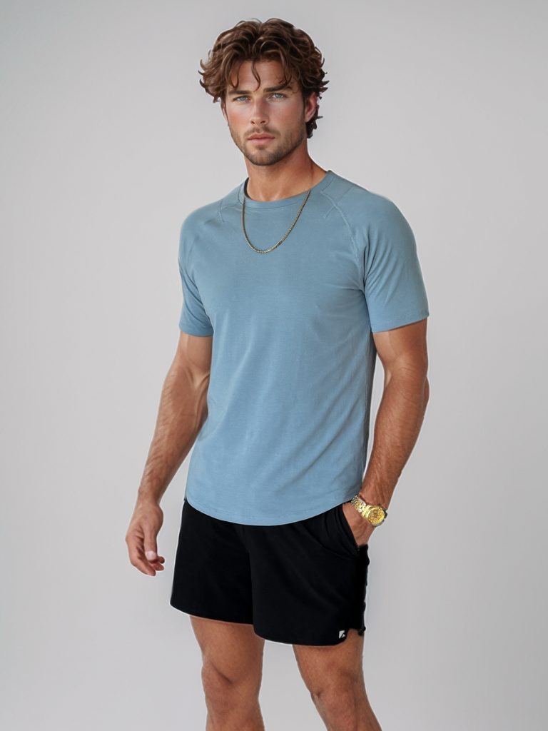 AirFlow Definition Tee Deep Blue