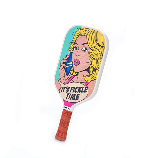 ARTI Carbon Fiber Kristen & Kristy "IT'S PICKLE TIME" Paddle