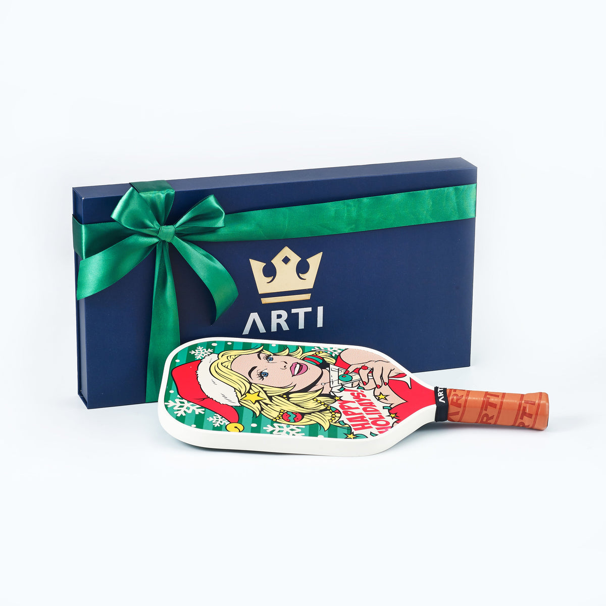 ARTI Carbon Fiber Kristen&Kristy "Happy Holidays" Paddle