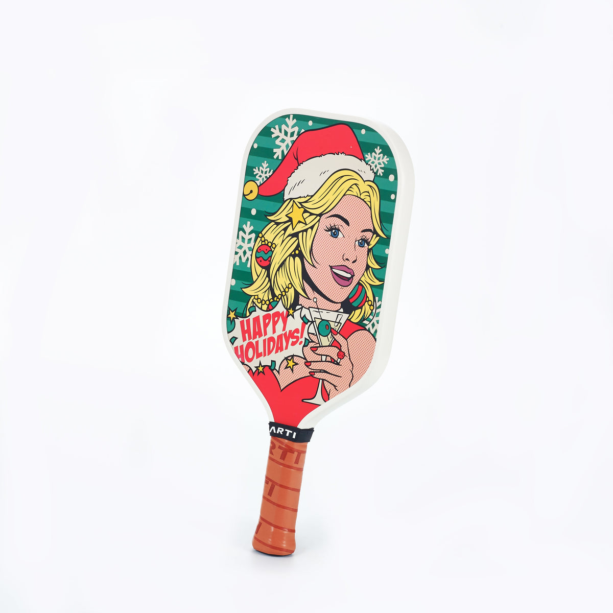 ARTI Carbon Fiber Kristen&Kristy "Happy Holidays" Paddle