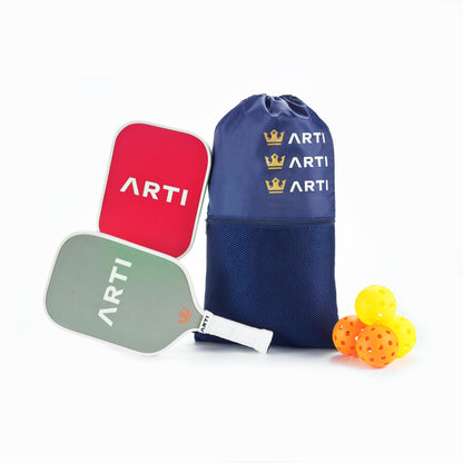 ARTI Fiberglass "Christmas Edition" Pickleball Paddle set