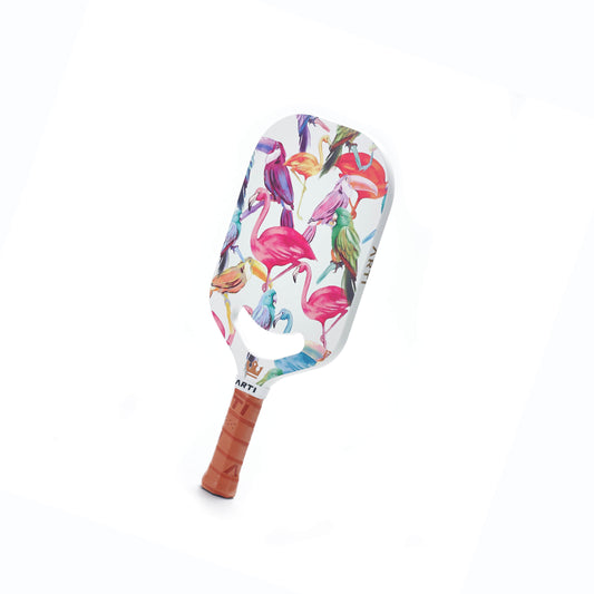 ARTI Carbon Fiber EXOTIC TRIPIMAL "Flamingo" Paddle