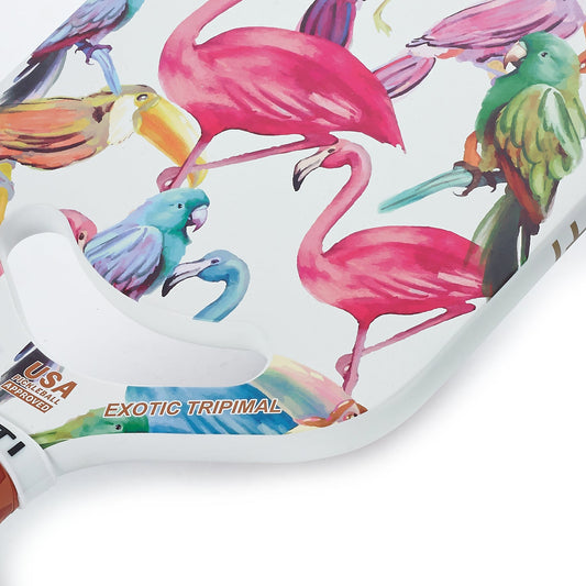 ARTI Carbon Fiber EXOTIC TRIPIMAL "Flamingo" Paddle