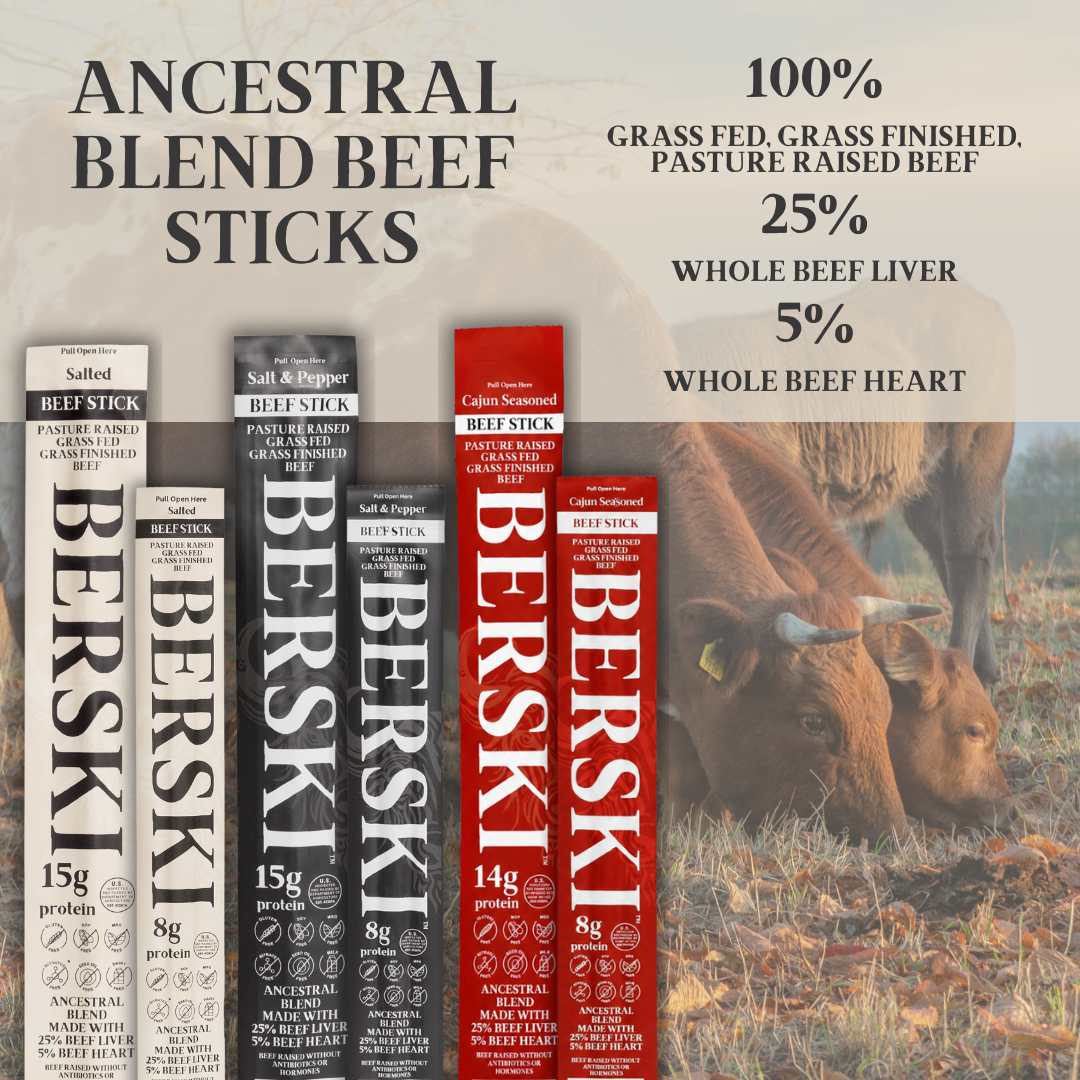BERSKI Beef Sticks - Salted