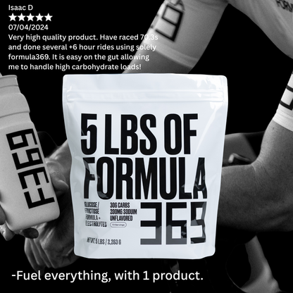 5 pounds, 73 servings - Formula 369 Endurance Fuel Drink Mix