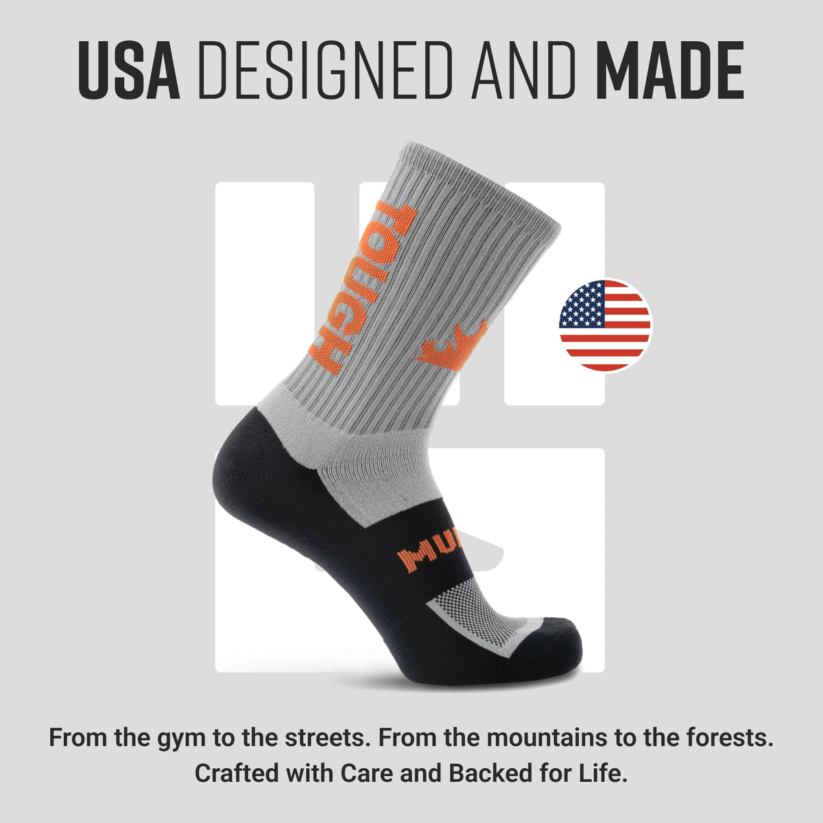 Tough Mudder by MudGear Crew Height Sock