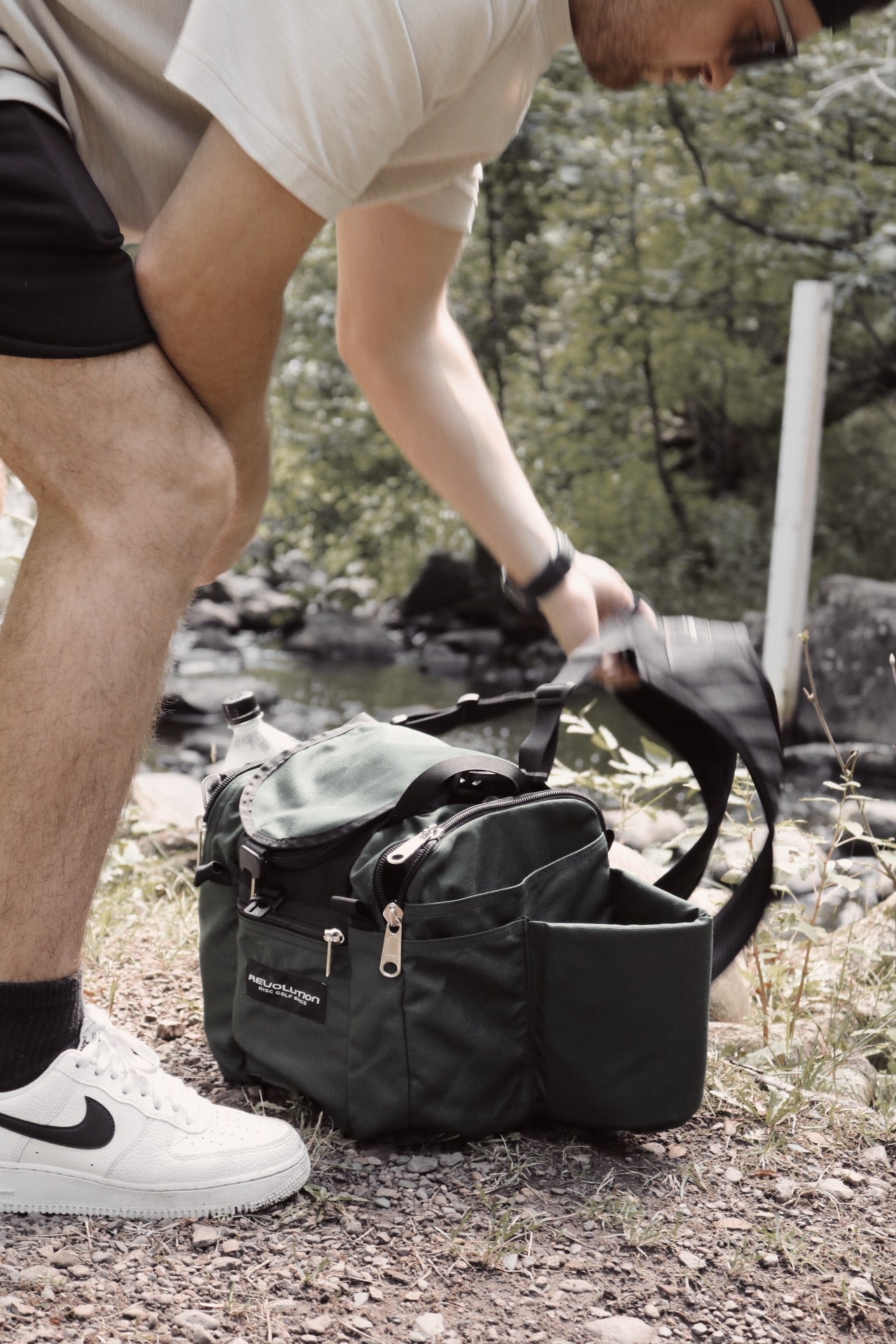 Revolution Mini Deluxe V3 Disc Golf Bag - Rust