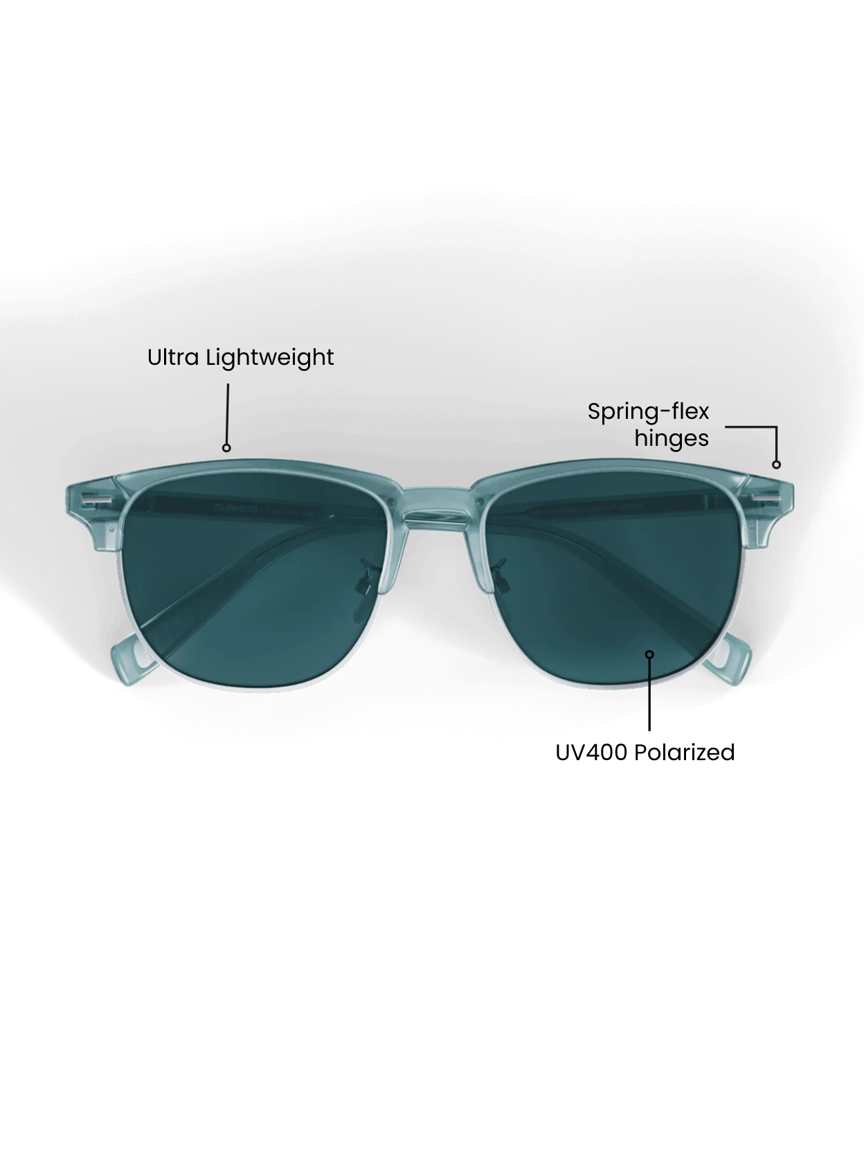 Clear Ciel Semi Rimless
