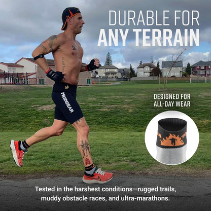 Tough Mudder by MudGear Quarter (1/4) Crew Sock