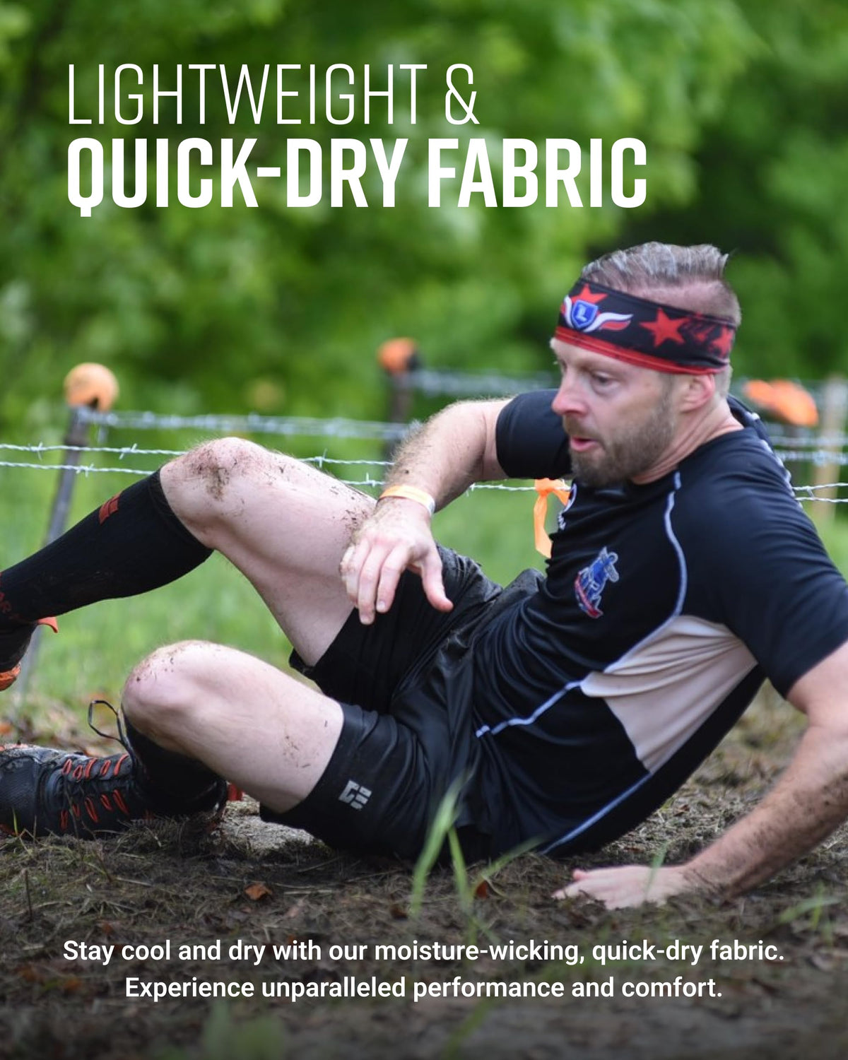 Men's Freestyle Running Shorts (Black)
