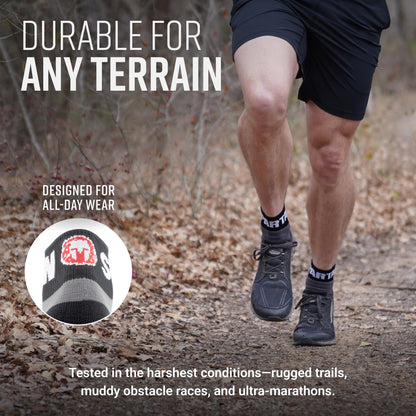 SPARTAN by MudGear Quarter (1/4) Crew Sock