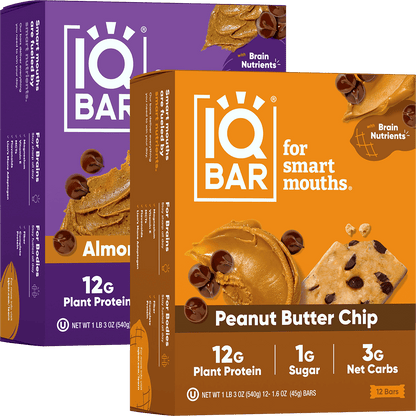 Almond Butter Chip & Peanut Butter Chip (24 Bars)