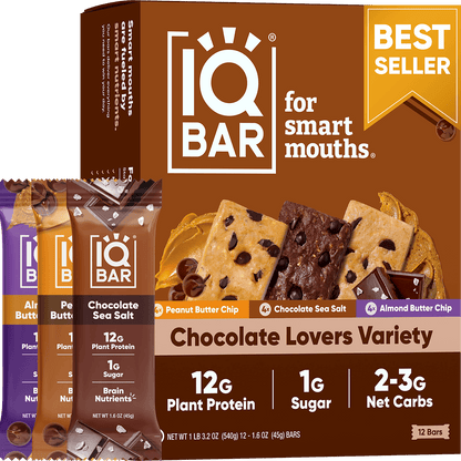 Chocolate Lovers Variety (12 Bars)