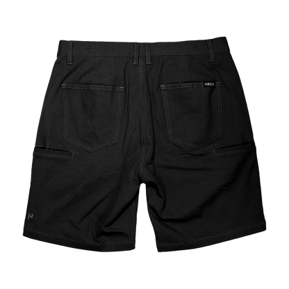 WorkHorse Stretch Canvas Short - Pure Black