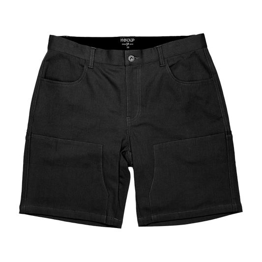 WorkHorse Stretch Canvas Short - Pure Black