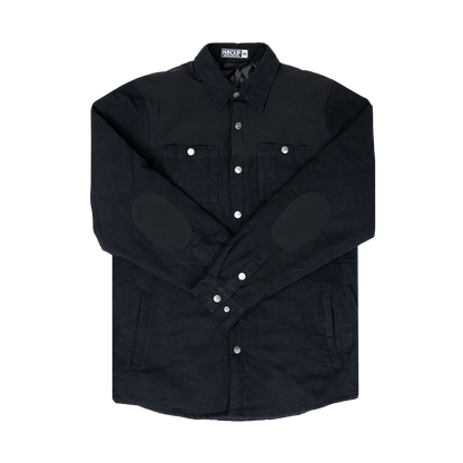 Flannel Jacket - Black on Black