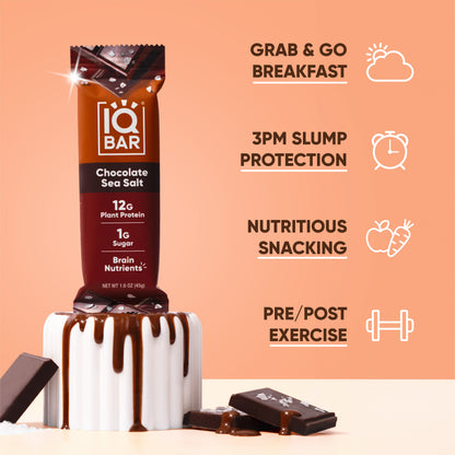 Chocolate Sea Salt (12 Bars)