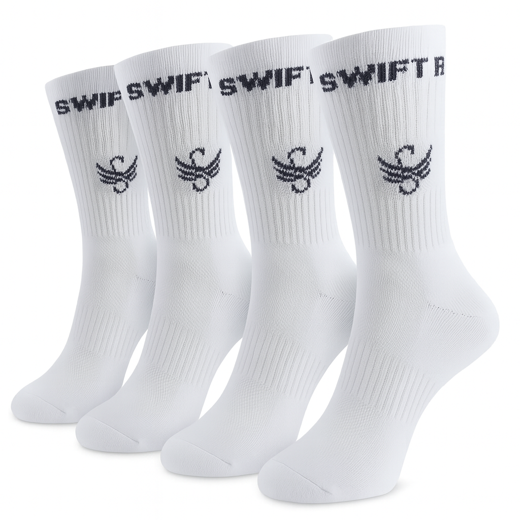 White Women’s Socks (Pack of 2)