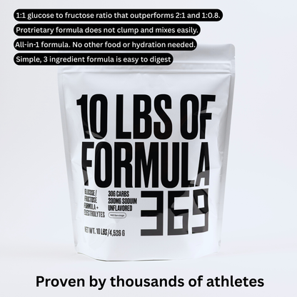Bulk 10 pounds, 146 servings - Formula 369 Endurance Fuel Drink Mix