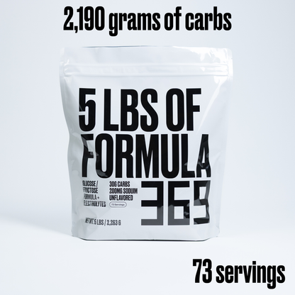 5 pounds, 73 servings - Formula 369 Endurance Fuel Drink Mix