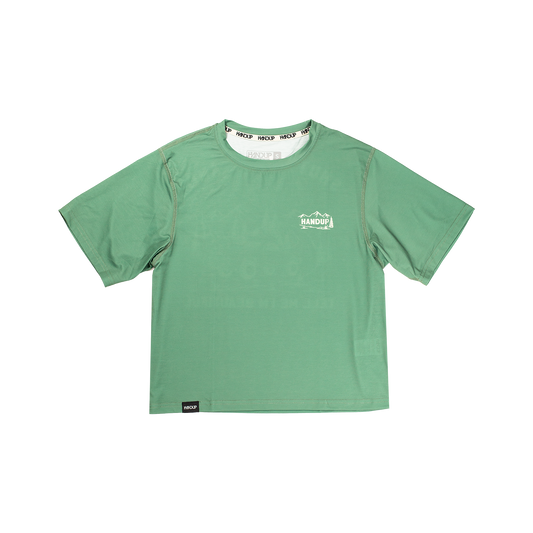 Cropped ActiviTEE - Shuttle Me Sage Green