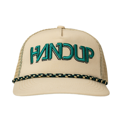 Trucker Hat - Cream/Green