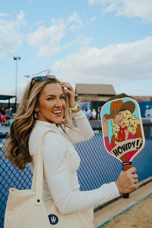 ARTI Carbon Fiber Kristen & Kristy "HOWDY" Paddle