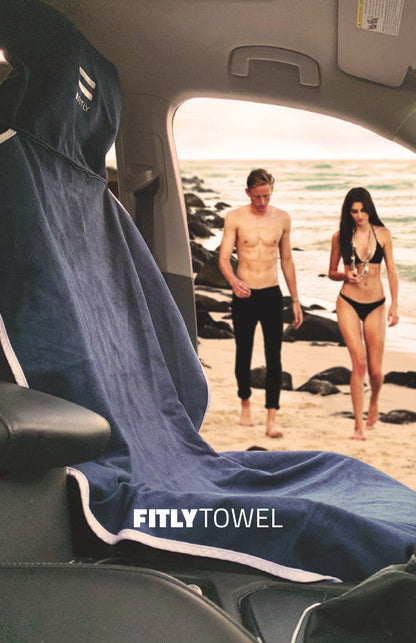FITLY Towel - Innovative Seat Covers - White accents