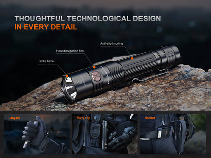 Fenix PD35R ACE Multi-mode Tactical Flashlight + FREE CL01 Mini Lantern