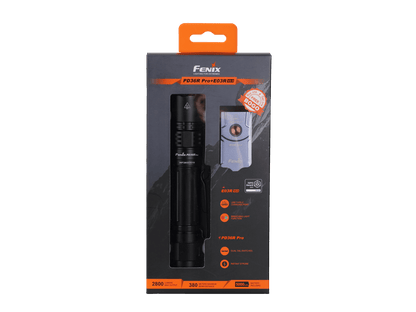 Fenix PD36R Pro 2800 Lumen Flashlight + FREE E03R V2 Keychain Light