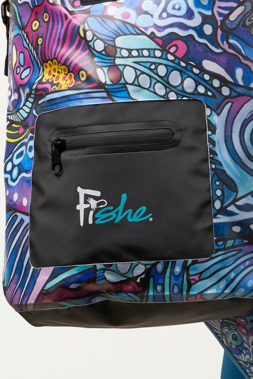 Enchanted Grayling Roll Tote Dry Bag
